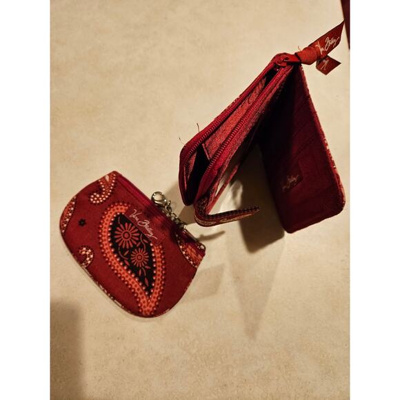 Vera Bradley Mini Wallet and Matching Change Purse NWOT - Picture 2 of 2